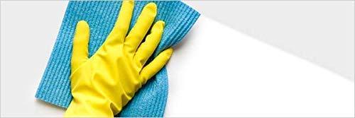 Latex Cleaning Gloves Reusable Rubber Hand Gloves, Stretchable Gloves for Washing Cleaning Kitchen Garden (Mix Color, 1 Pair) - halfrate.in