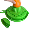 Salad Cutting Bowl, Wash Strain Slice and Serve, 60 Seconds Salad, with Orange Juicer - halfrate.in