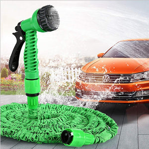 15 Meter Flat Hose Water Gun Spray Garden Pet Car Washing Jet Spray Gun wash multi slots for different water sprays