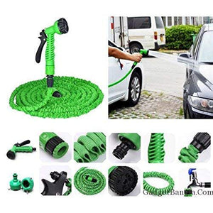 15 Meter Flat Hose Water Gun Spray Garden Pet Car Washing Jet Spray Gun wash multi slots for different water sprays