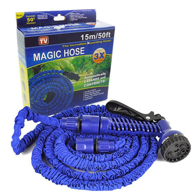 15 Meter Flat Hose Water Gun Spray Garden Pet Car Washing Jet Spray Gun wash multi slots for different water sprays