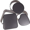 Teflon Coated 3 Pans in Heart, Round, and Square Shaped Cake Moulds  Non-Stick Tins/Pans/Trays with Removable Bottom - halfrate.in