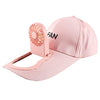 Rechargeable Fan in Cap Sun Hats Rechargeable Battery Outdoor Travel Baseball Cap Summer Cooling USB Charging Fan Cap