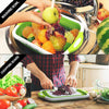 Cutting collapsible Chopping Board/Washing Bowl, Fruit Vegetable Basket 3 in 1 Chopping Board (Random Color) - halfrate.in