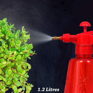 Sanitizer Spray Bottle Pump Pressure Water Sprayers Pesticides Neem Oil and Weeds Lightweight Garden Water Sprayer (Random Color)