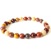 Natural Mookaite Crystal Stone Bracelet for Unisex Adult Reiki Energized 8 mm Bead Bracelet Round Shape