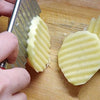 Crinkle Cut Knife Potato Chip Cutter With Wavy Blade French Fry Cutter - Wavy Vegetable - Cutter Potato Cucumber Carrot