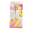 Plastic Basic Multipurpose Mini Scissor with Easy Grip for General Cutting with protection cover