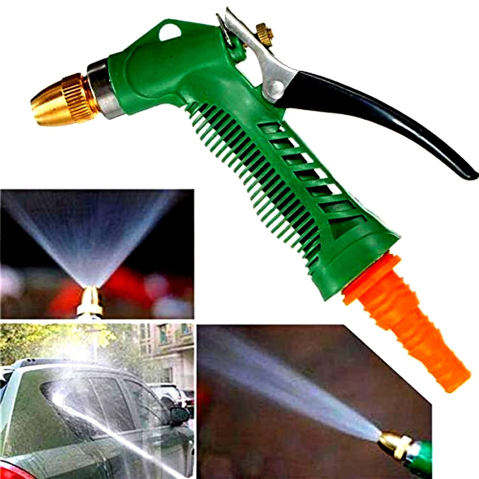 Water Sprayer Gun Plastic with High Pressure Trigger Cum Water Spray Gun for Car, Bike and Plants Sprayer for Gardening and Washing