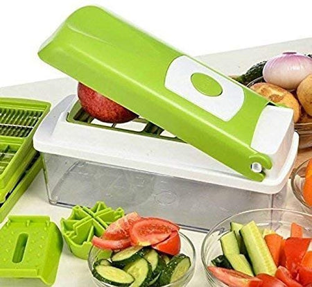 Multipurpose 16 in 1 Vegetable and Fruit Chopper, Cutter, Grater, Slicer, Peeler, Shredder, Grater, juicer