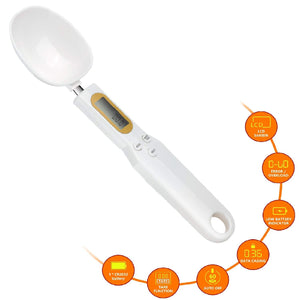 Kitchen Food Digital Spoon Scale, Scale 1.1lb/500g(0.1g) Kitchen Tools Accessories with LCD Display Weight Measuring Food Coffee Flour Spices Medicine