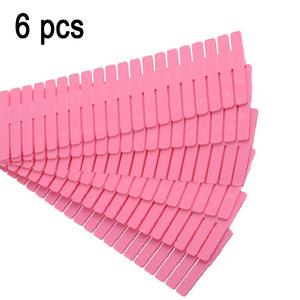 Adjustable Stretchable Interlocking Drawer Clapboard Divider Grid Closet Sorting Partition Plastic Strips Separators Cabinet Storage Box Socks Makeup 1 Set of 6 Pc