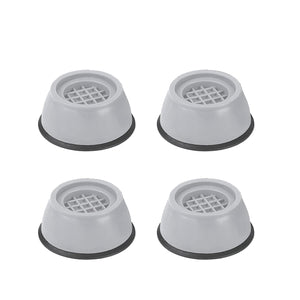 Washer Dryer Anti Vibration Pad with Suction Cup Feet, Fridge Washing Machine Feet Pads Leveling Feet Anti Walk Pads Shock Absorber