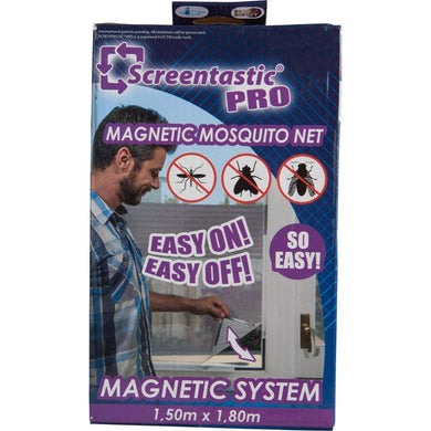 Screentastic Pro is a Magnetic Mosquito Net With Fastening System For Windows And Door For Make Protect Your House From Fly, Mosquito, Insects Etc.