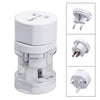 Ekdant® Universal Travel Adapter Round All in One -Supports over 150 Countries Including US, AUS, NZ, Europe, UK - halfrate.in