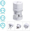 Ekdant® Universal Travel Adapter Round All in One -Supports over 150 Countries Including US, AUS, NZ, Europe, UK - halfrate.in