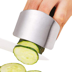 Finger Guard Cut Cutting Protector Finger Cutting Protector Hand Guard Safe Chopping Slice Kitchen Tool, Pack of 1