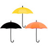 Umbrella Shape Decorative Key Holder Wall Mounted Hooks (3 pcs)