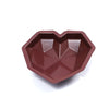 Pinata 3D Diamond Heart Shape Chocolate/Cake Mold with Hammer, Pinata Cake Mould, Chocolate Shaping Tool, Flexible Silicone Mould