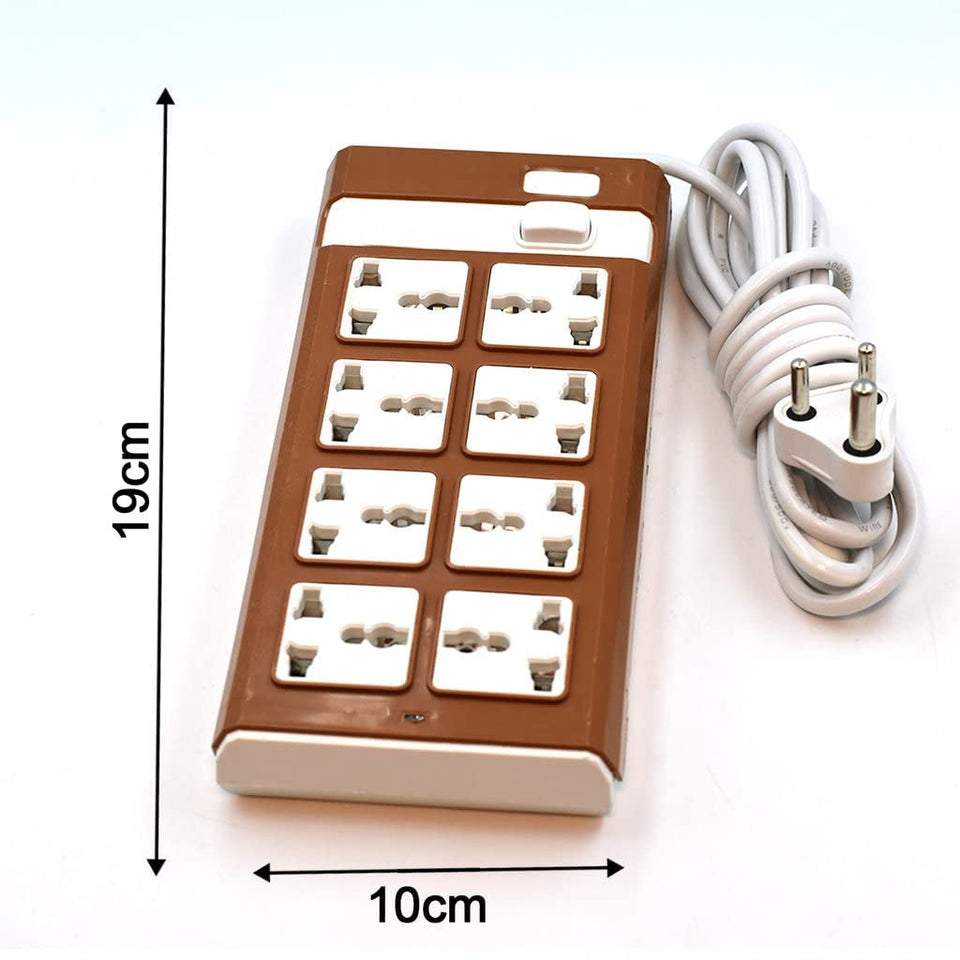 Extension Board 250V 8 Way sockets Extension Board (9 Meter Wire Length)