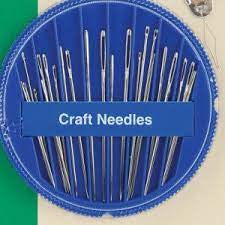 Assorted Hand Stitching Sewing Needles Embroidery Tool - 22 Needles 1 Threader - Set of 2