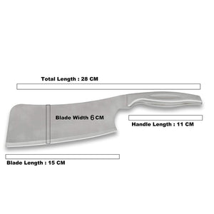 Premium Stainless Steel Knive Stainless Steel Handle Heavy Duty Blade - 11 inches