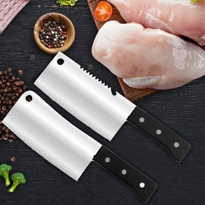 Premium Stainless Steel Kitchen 8 pcs Knife Set with Scissor, Peeler & Knives Sharper