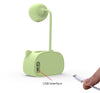 Kids Cartoon LED Table Lamp Pen Stand and Pencil Sharpener Study Desk Stationery Organiser Kidsroom Bedside Night Light for Reading Lamp