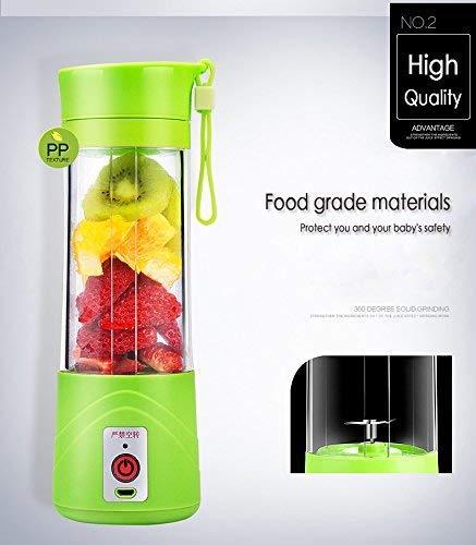 Rechargeable Portable Electric Mini USB Juicer Bottle Blender for Travel, Gym, Picnic - halfrate.in