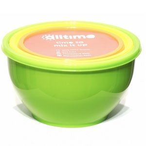 Alltime Set Of 3 Microwave safe Jumbo size Mixing Bowls with Lids - 3200 ml, 2300 ml, 1300 ml