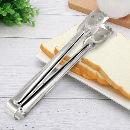 Stainless Steel Multipurpose Utility Tong / Frying Tools / Ice Tong with Emoji/Smiley Design