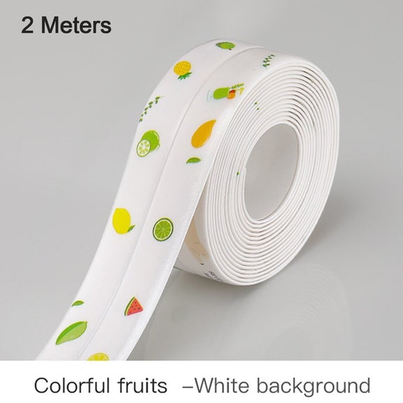 Waterproof Tape for Kitchen Sink Oil Proof Caulk Tape Strip Self Adhesive Bathroom Corner Caulking Sealing Gap Sealer