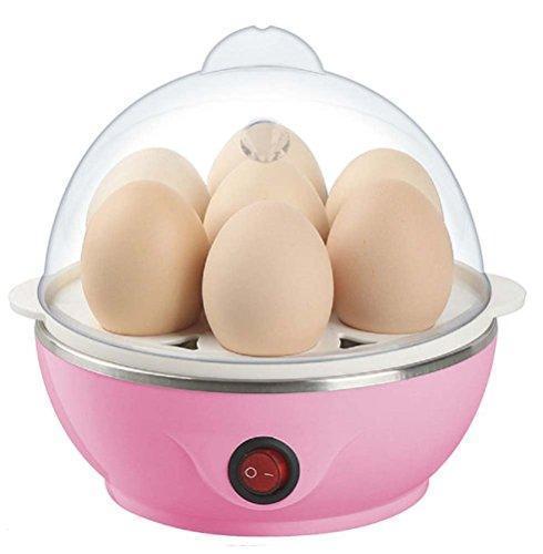 Egg Boiler/Egg Poacher/7 Egg Cooker/Electric Egg Boiler/Egg Steamer/Home Machine Egg Boiler with Egg Tray - halfrate.in