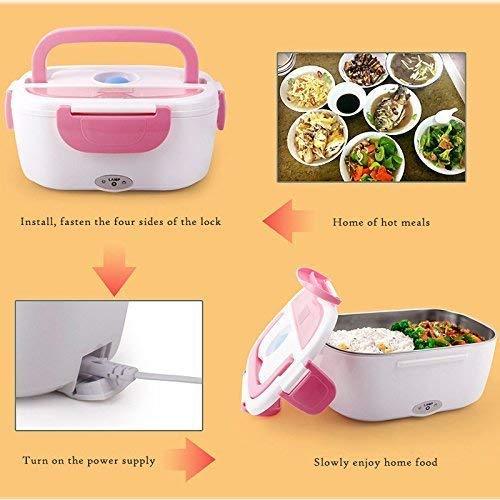 Electric Lunch Box For Office | Multi Function Electric Heated Portable Food Warmer Lunch Box | Electric Tiffin Box for Office | Food Warmer Lunch Box - halfrate.in