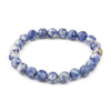 Sodalite Crystal Bracelet 6 mm Beads Lab Stretchable Elastic Bracelet Sodalite Semi precious Gemstone