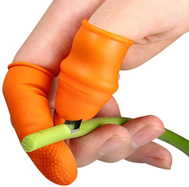 Thumb Knife Finger Silicon Thumb Cutter - Kitchen Set Knife for Kitchen use Finger Thumb Cutter Silicon Kitchen use Quickly Cutting Protector Fruit and Vegetable Picker