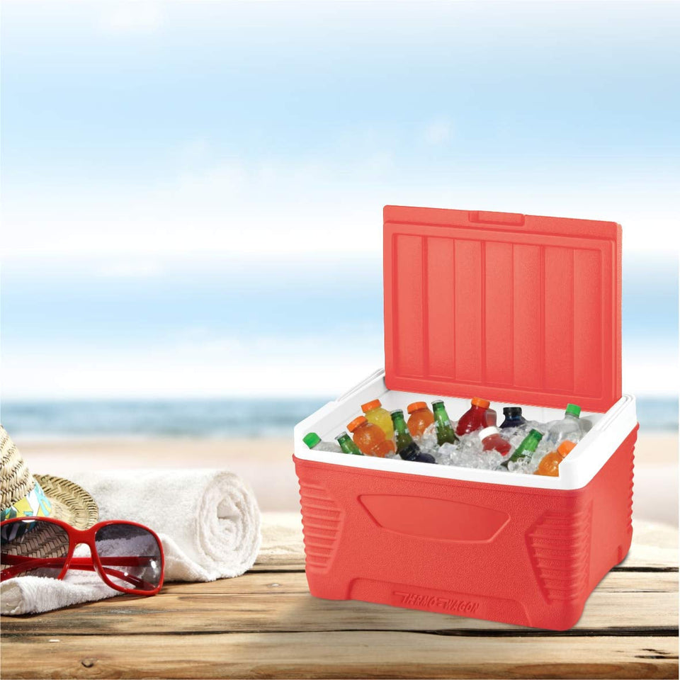 Rubbermaid Red Insulated Chest Cooler at