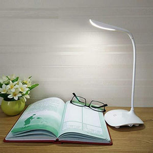 Rechargeable LED Touch On/Off Switch Desk Lamp Children Eye Protection Student Study Reading Dimmer Rechargeable Led Table Lamps USB Charging - halfrate.in