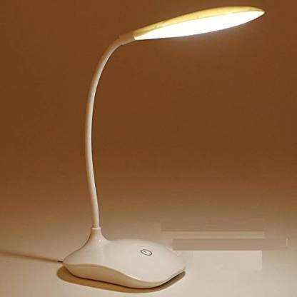 Rechargeable LED Touch On/Off Switch Desk Lamp Children Eye Protection Student Study Reading Dimmer Rechargeable Led Table Lamps USB Charging - halfrate.in