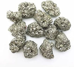 Natural Pyrite Gemstone Raw Cluster Stone