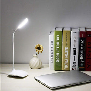 Rechargeable LED Touch On/Off Switch Desk Lamp Children Eye Protection Student Study Reading Dimmer Rechargeable Led Table Lamps USB Charging - halfrate.in