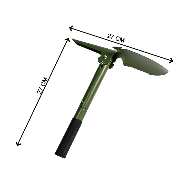 Multitool Mini Outdoor Camping Folding Shovel Multifunctional Portable Entrenching Tool Lightweight for Outdoor Hiking with Cover