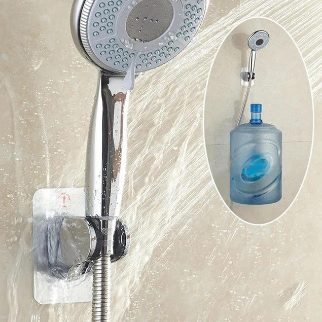 Shower Holder for Bathroom Pack of 1, Self Adhesive Hand Shower Hanger Bathroom Wall Accessories Without Drilling