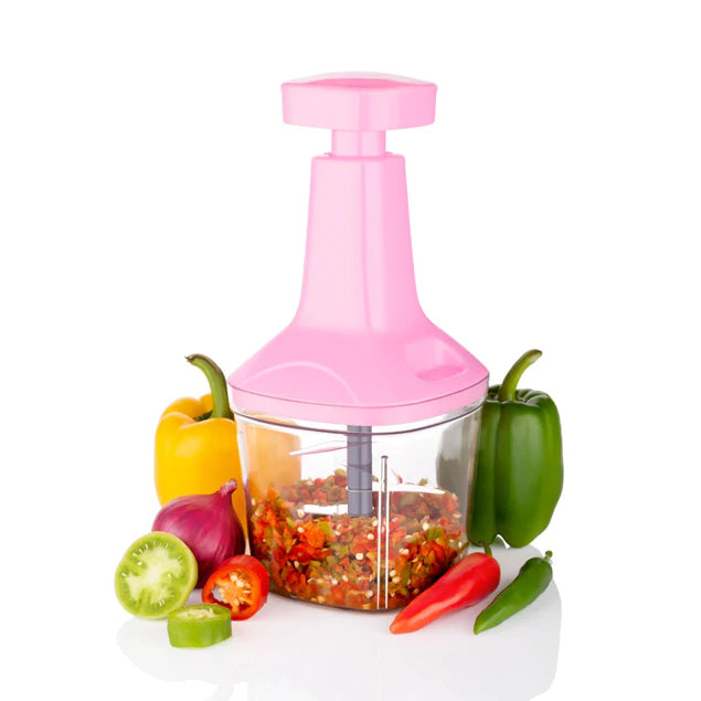 Push N Chop 1100 ML Used For Chopping And Cutting Of Fruits And Vegetables