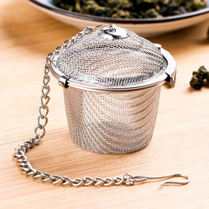 Stainless Steel Easy Tea, Spices, Herbs diffuser Filter used for filtering tea purposes while making it in all kinds of official and household kitchen