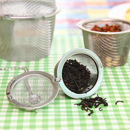 Stainless Steel Easy Tea, Spices, Herbs diffuser Filter used for filtering tea purposes while making it in all kinds of official and household kitchen