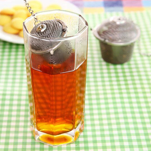 Stainless Steel Easy Tea, Spices, Herbs diffuser Filter used for filtering tea purposes while making it in all kinds of official and household kitchen