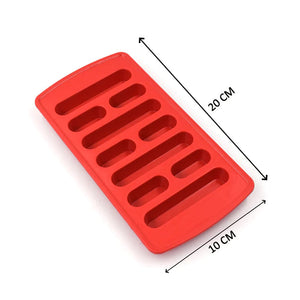 Cool Ice Cube Tray Set of 4 Kit kat Shape Ice Stick Tray Ice Cube Mold for Water Battle