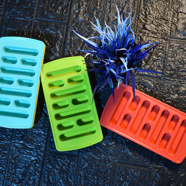 Cool Ice Cube Tray Set of 4 Kit kat Shape Ice Stick Tray Ice Cube Mold for Water Battle