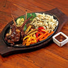 Iron Sizzler Plate with Wooden Plate /Stand Oval Sizzler for Sizzling Brownie Platter Oval 12" X 7" Inch